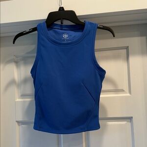 Workout Blue Women's Tank Top